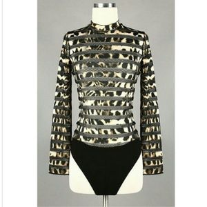 Leopard Print Bodysuit